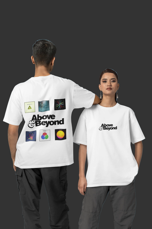 'Above & Beyond Albums Discography' Unisex Cotton T-shirt =