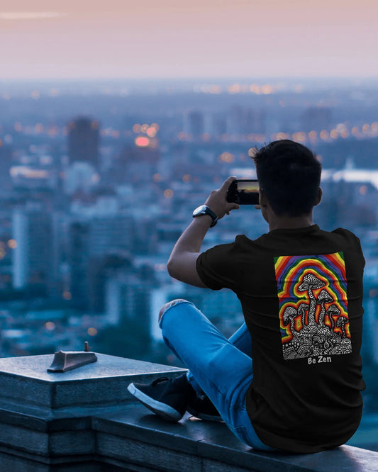 'Be Zen' Unisex Cotton T-shirt