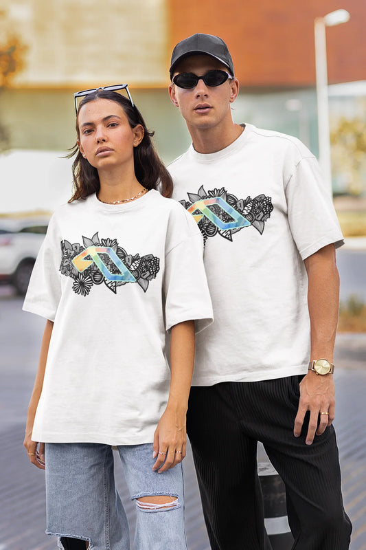 'Anjuna Mandala' Unisex Cotton T-shirt