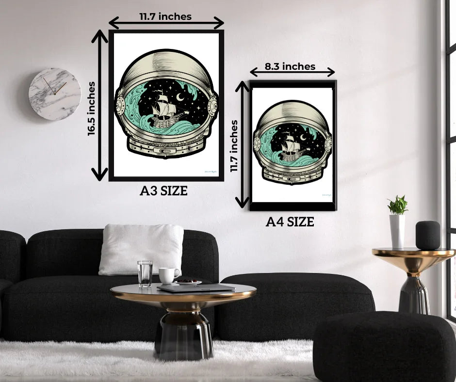 'Voyage of Reflection’ Framed Wall Art
