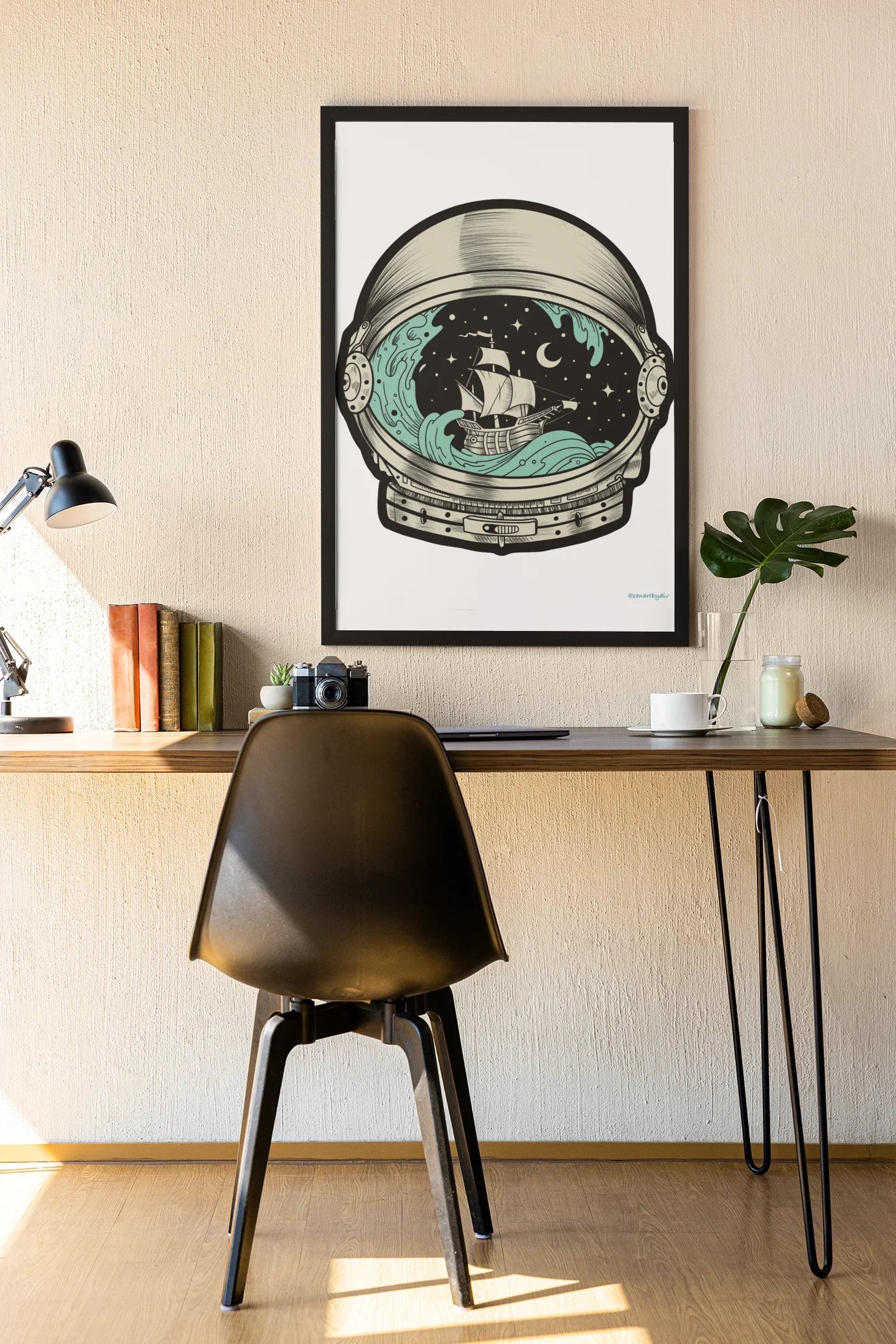 'Voyage of Reflection’ Framed Wall Art
