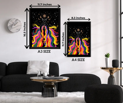 ‘Divine Supremacy’ Framed Wall Art