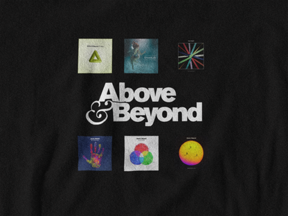 'Above & Beyond Albums Discography' Unisex Cotton T-shirt