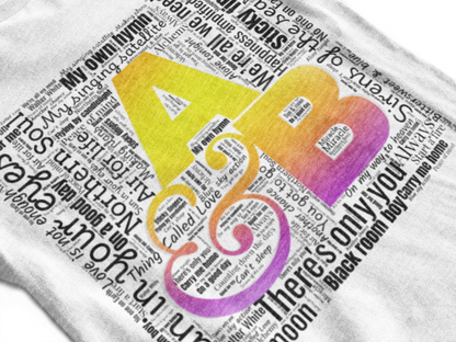 'Above & Beyond Songs Wordcloud' Unisex Cotton T-shirt