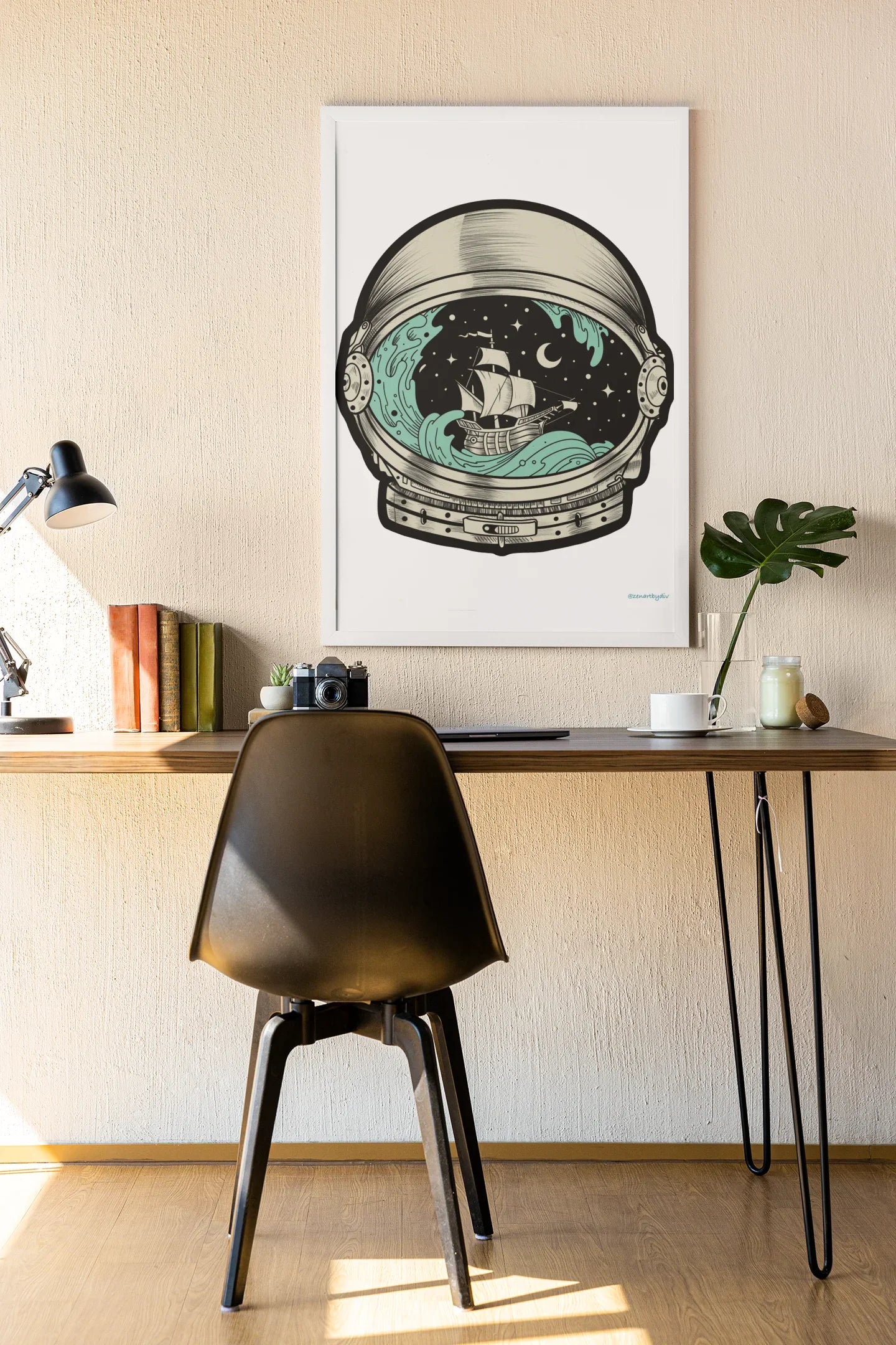 'Voyage of Reflection’ Framed Wall Art