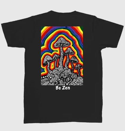 'Be Zen' Unisex Cotton T-shirt