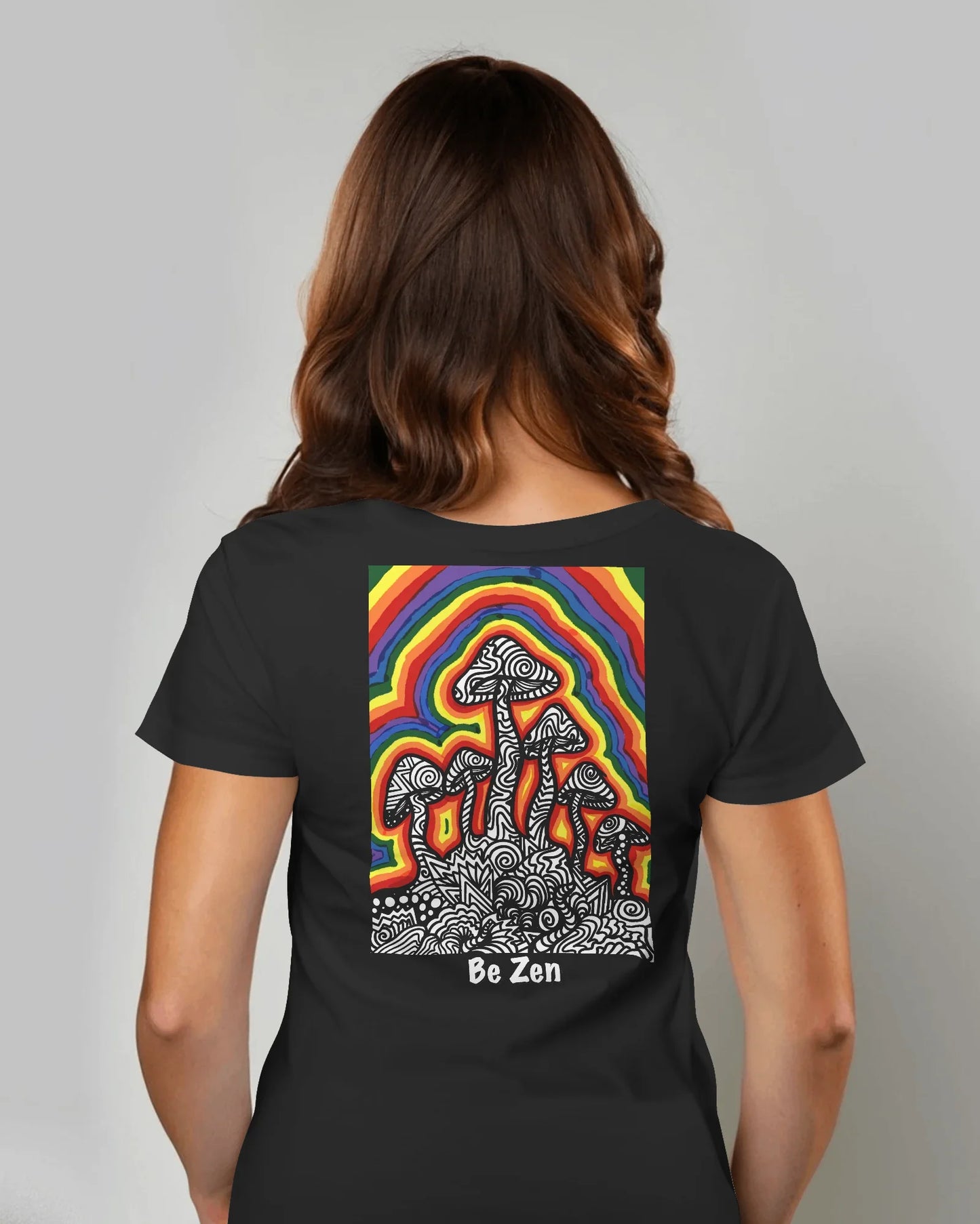 'Be Zen' Unisex Cotton T-shirt