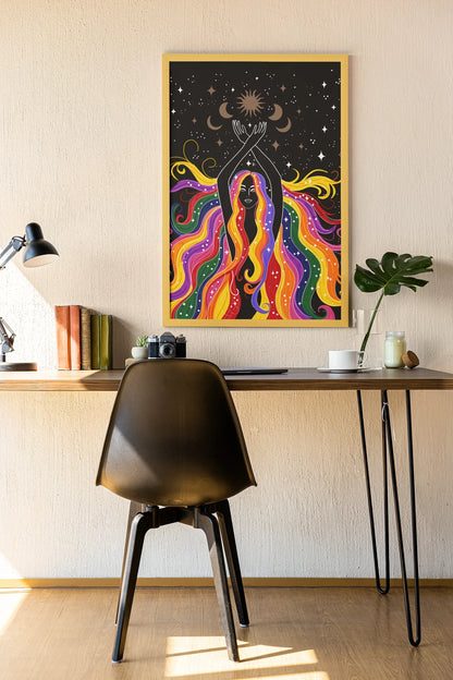 ‘Divine Supremacy’ Framed Wall Art