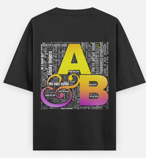 'Above & Beyond Songs Wordcloud' Unisex Cotton T-shirt
