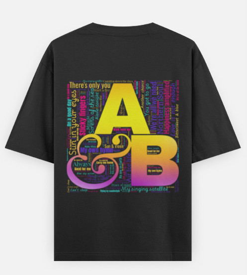 'Above & Beyond Songs Wordcloud' Unisex Cotton T-shirt
