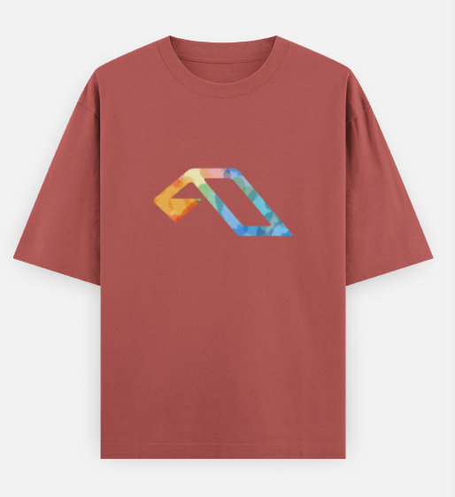 'Anjuna Multicoloured Logo' Unisex Cotton T-shirt