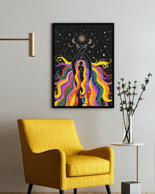 ‘Divine Supremacy’ Framed Wall Art