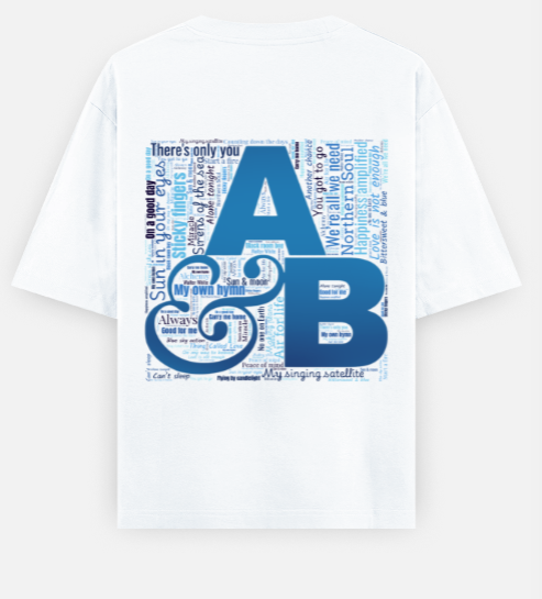 'Above & Beyond Songs Wordcloud' Unisex Cotton T-shirt